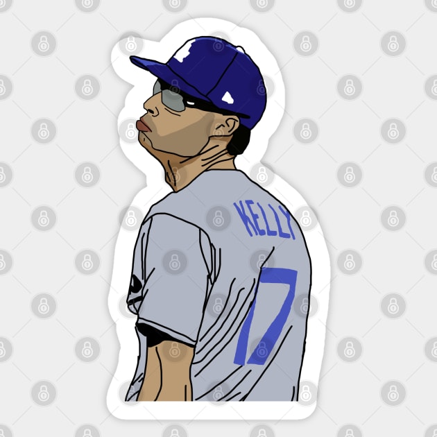 Joe Kelly Pouty Face Sticker by Royale Art